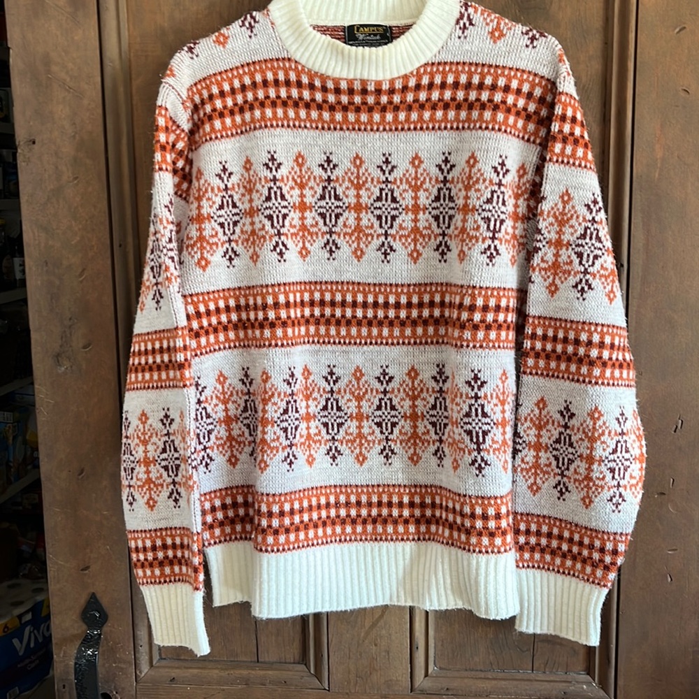VINTAGE CAMPUS WINTUK SWEATER